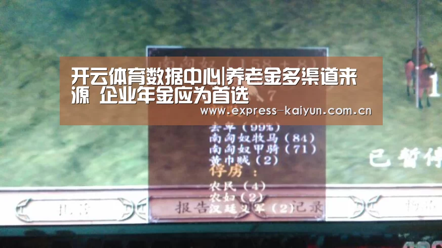 开云体育数据中心|养老金多渠道来源 企业年金应为首选(图4) 开云体育数据中心